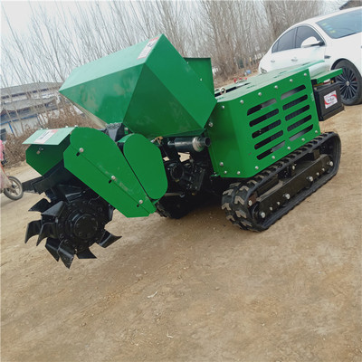 农用机械深度开沟机 小型履带除草机价格 启航履带式施肥机